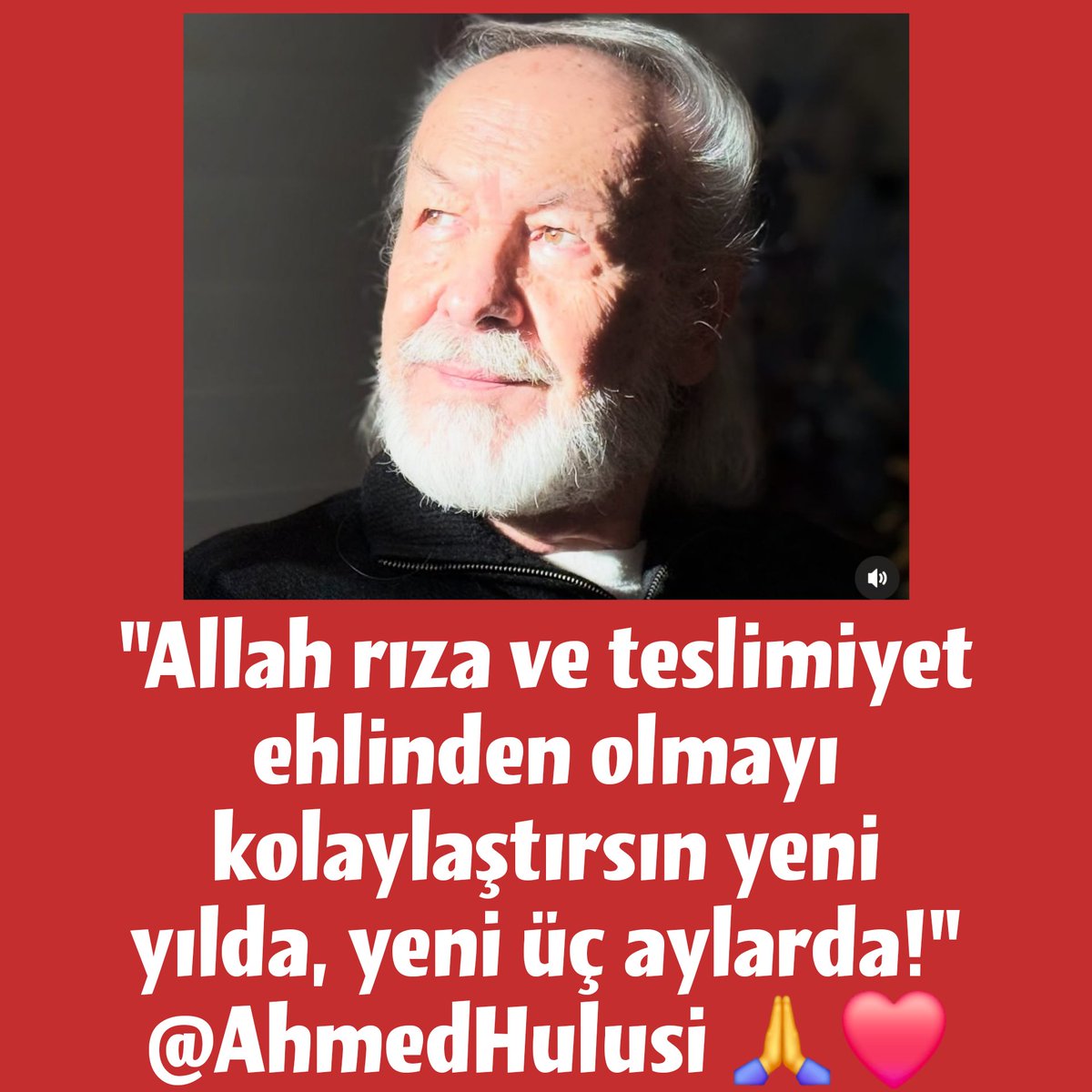 EsinTezer_'s tweet image. "#Allah rıza ve teslimiyet ehlinden olmayı kolaylaştırsın #yeniyılda, yeni #üçaylarda!"
@AhmedHulusi 🙏✨️❤️ #AhmedHulusi #ahmedhulusisevenleri #UEcAylarımızMuebarekOlsun #üçaylar #YeniYıl #NewYear2025 #wwwahmedhulusiorg #dua #prayer #enlightenment #aydınlanma