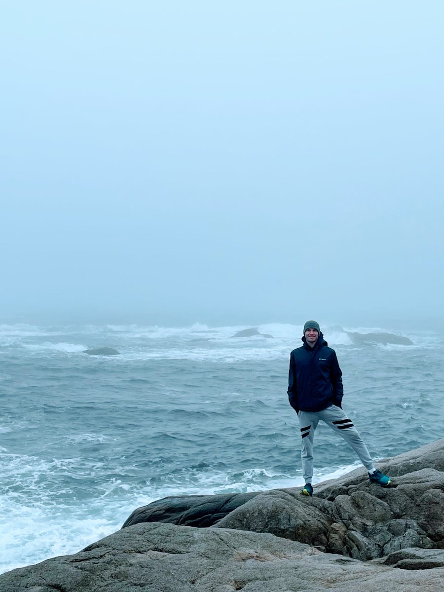benmorrison14's tweet photo. Had a nice start to 2024 with a 6 k hike around the rugged coastline near Peggy's Cove! #HappyNewYear2025 https://t.co/y7QQVg3Lja