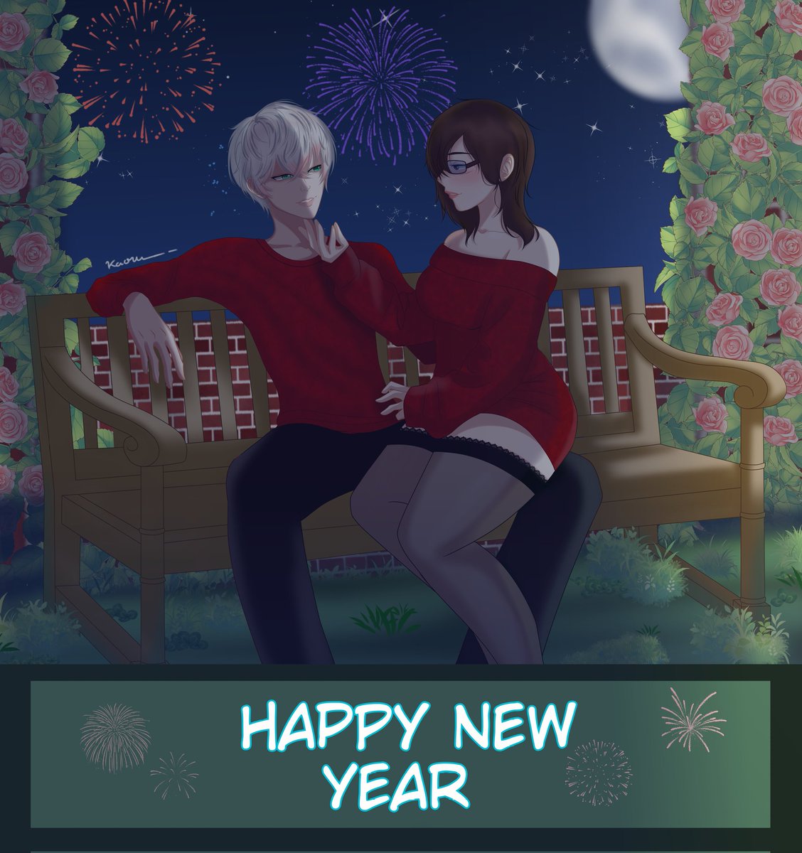 Kaoru_Choi1106's tweet photo. I finally finished my new year drawing 🎉🎆
It's not like I expected but I hope you like it
Kaoran 4 ever 💖
#mysticmessenger #saeran #saeranchoi #unknown #minteye #choitwins #mmray #cheritz #Kaoran https://t.co/cVMXrIKAzq