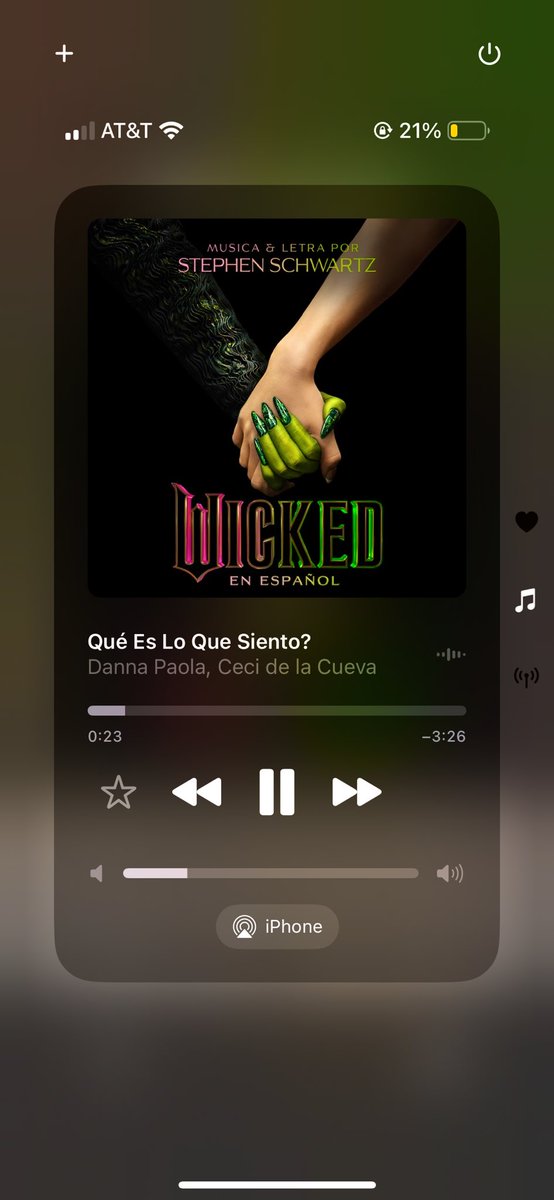 Wicked En Español es hermoso!!! 
Amo la voz de mis reinas <a href="/dannajustdanna/">Danna</a> y <a href="/Cecidelacueva/">Ceci de la Cueva</a> 😭😭🩷💚 #danna #wickedmovie