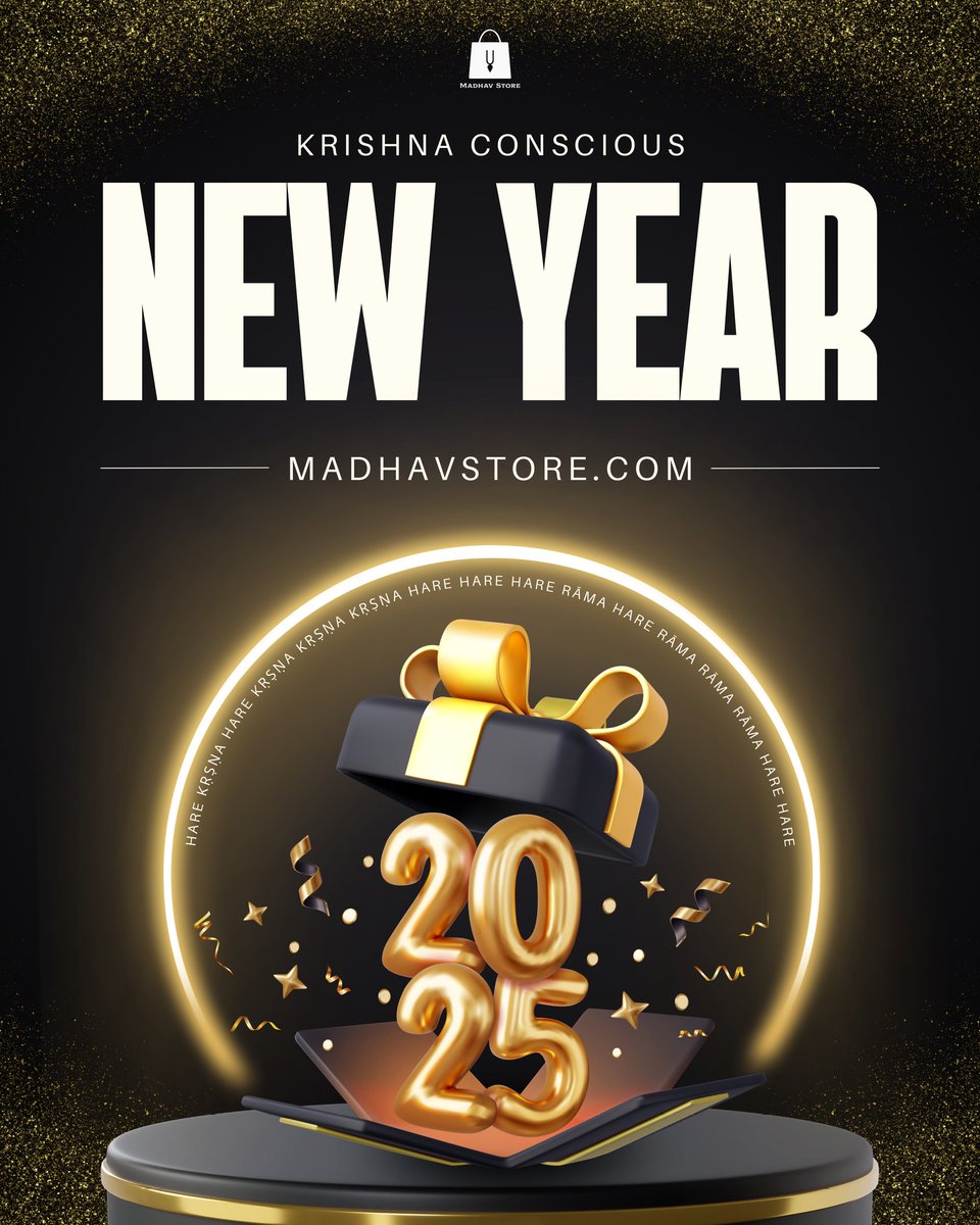Madhav Store wishes you a happy Krishna Conscious New Year!