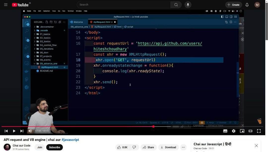 ManyaSethi20's tweet photo. 🚀✨Day 52 of #150dayslevelup by @siamjuit 

Learned about api request with @Hiteshdotcom. https://t.co/d0PzyRZEsX