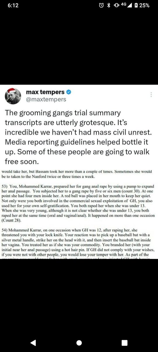 crawley1975's tweet photo. @Debbie_abrahams were is you're disgust and shock at the way those animals treated those girls, the only person with any balls to make a stand is in solitary in prison, it's truly shocking that you and others put votes first you lot are the prob and it's not acceptable https://t.co/xjNho4vZzU