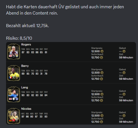 War wieder eine gute TOTW Woche 🤝