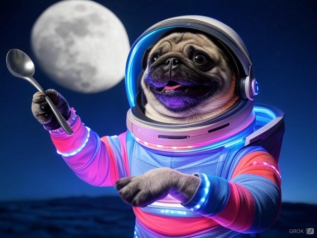 PWSPSOL's tweet photo. πΎπ "Hey Elonβ¦ are there dog treats on the moon?" ππΆ
PWSP is on its way to find out! π₯π₯
#PWSP #PugWithSpoon #ToTheMoon #DogTreatsOnMars? #Solana #cryptomarket https://t.co/W1WAS7JN5Y