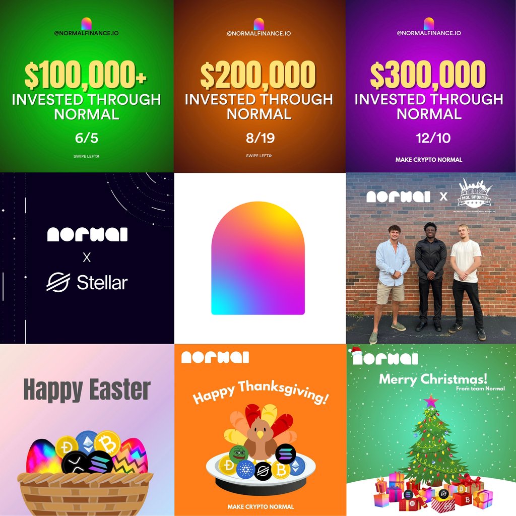 normalfi's tweet photo. Happy New Year from Team Normal! ๐โจ
2024 was incredibleโfrom hitting $300,000 invested to celebrating milestones and partnerships. Thank you for being part of our journey!
Hereโs to 2025 and making crypto even more Normal. ๐
#HappyNewYear #MakeCryptoNormal https://t.co/CIdPivtrij