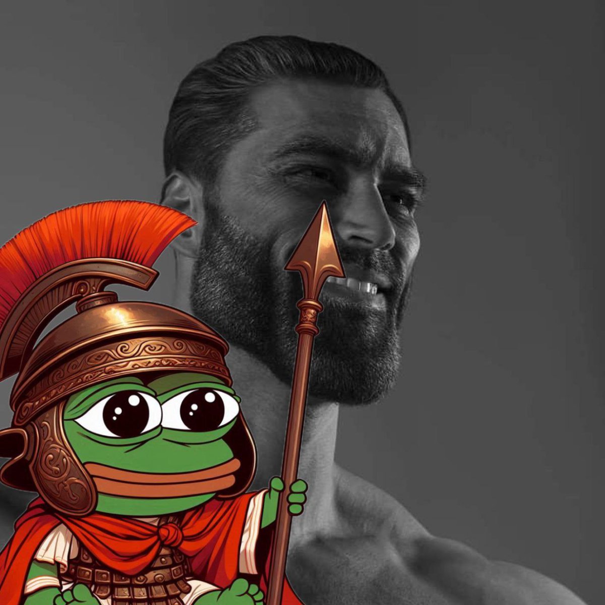 KekiOnSol's tweet photo. $KEKI standing tall with the warriors of the new age, unshakable and ready to conquer. https://t.co/PkYleBxiHE