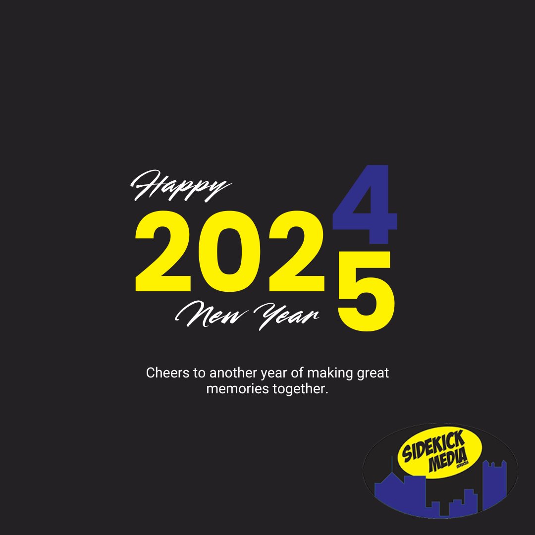 🎉 Happy New Year from Sidekick Media Services! 🌟

Here’s to another year of creating, innovating, and telling your story! Let’s make 2025 a year of digital success together. 🚀

#NewYear2025 #MediaExcellence #SidekickMediaServices