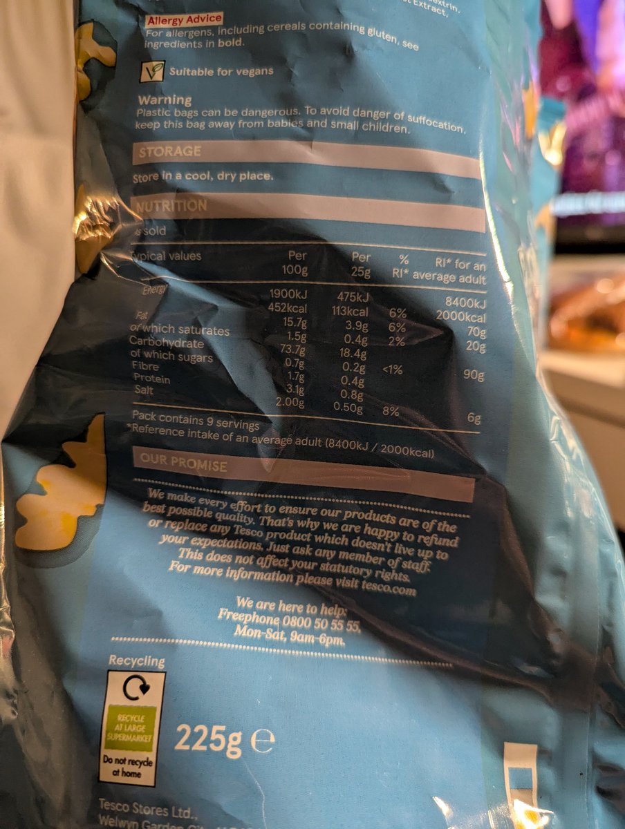 Hyper_Jimi's tweet photo. @Tesco I found this in my crisp :( https://t.co/H0ms4Hub7M