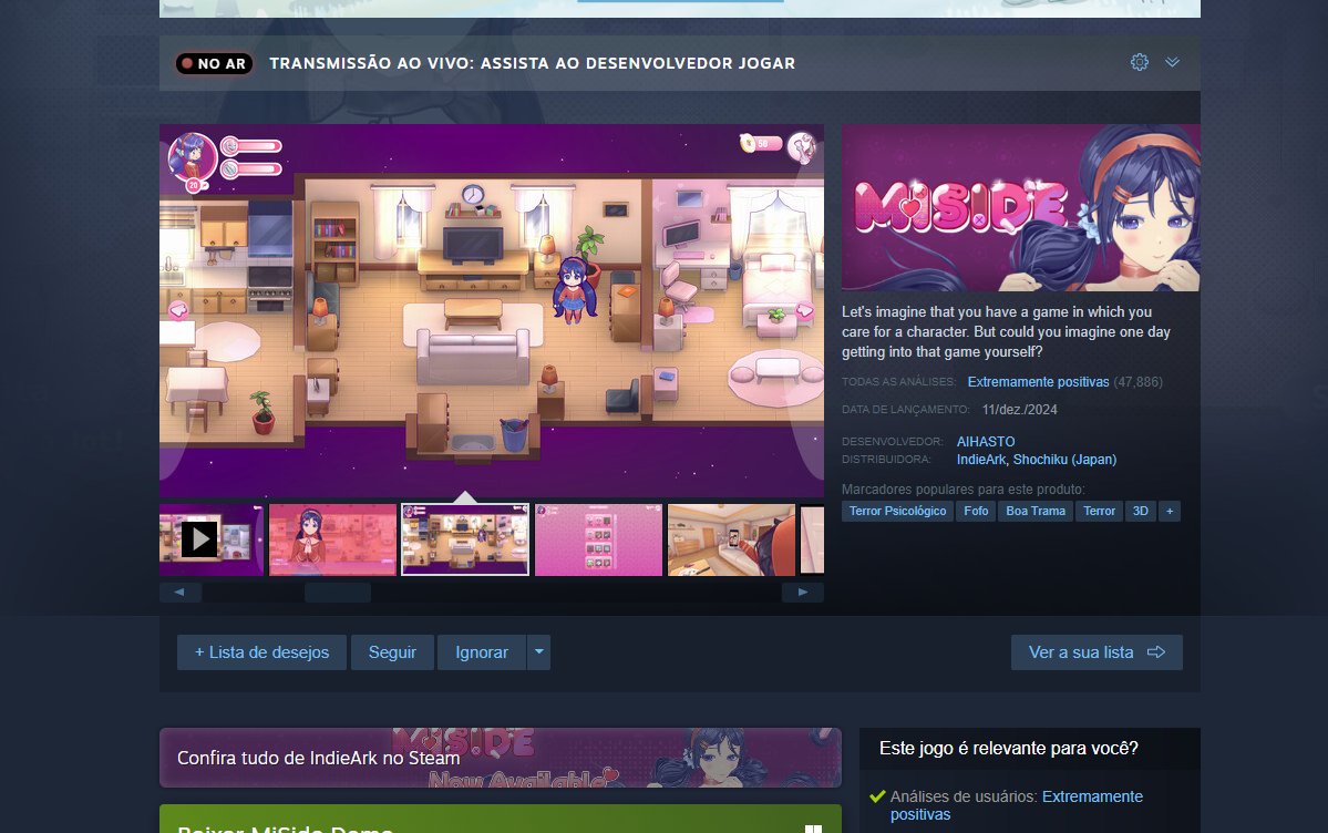 narvelan's tweet photo. @playerbarbie eu queria ver vc jogando o MiSide 🥹 https://t.co/wW3lxcHJZq