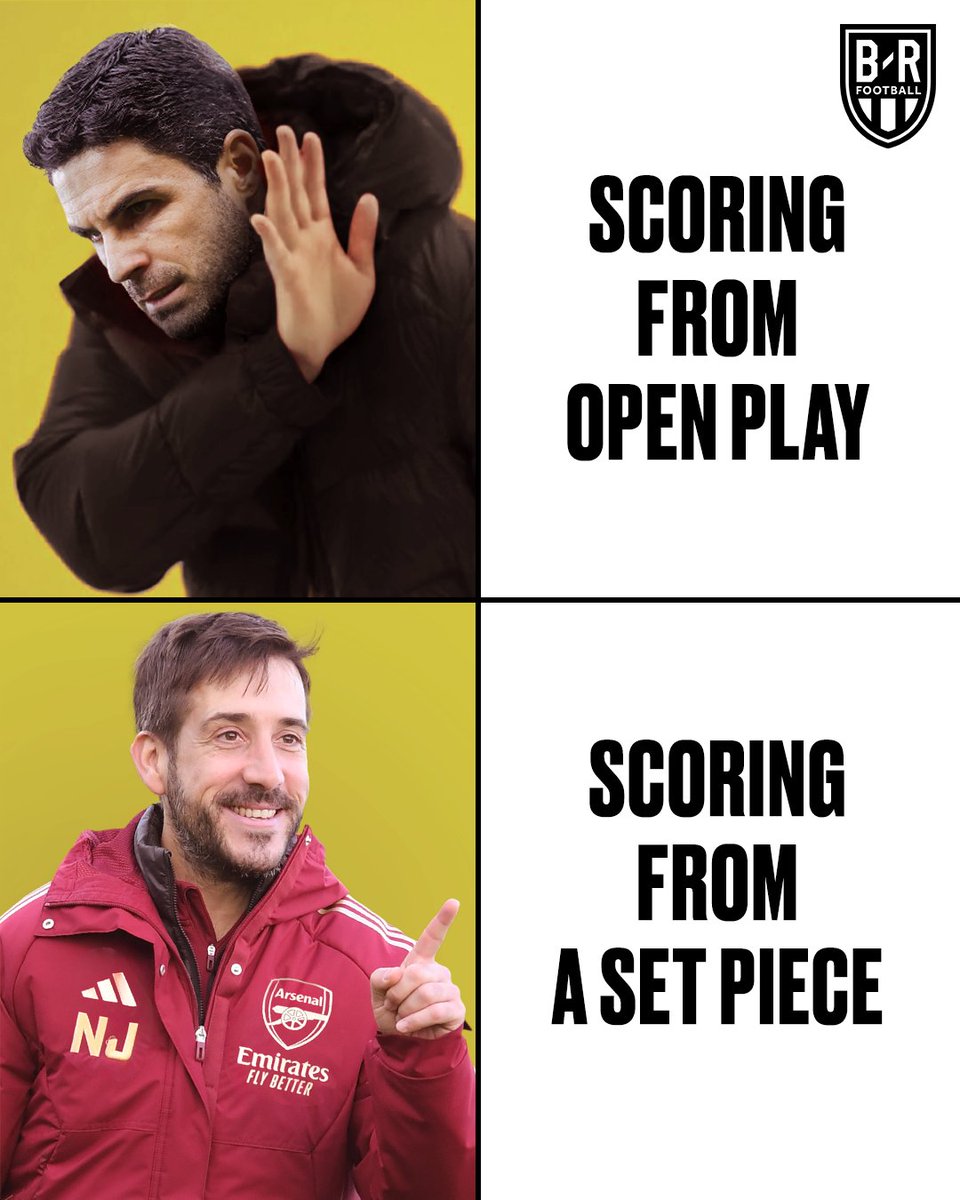 𝐀𝐍𝐎𝐓𝐇𝐄𝐑 goal from a corner for Arsenal 😏