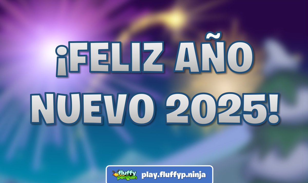 iFluffyPenguin's tweet photo. Feliz año nuevo  🎆

El equipo de FluffyPenguin desea un próspero 2025 lleno de emoción y aventuras para todos y cada uno de sus habitantes.

Muchos más éxitos por conseguir en https://t.co/8WoiXzrrdG https://t.co/1sBsKJAcpm