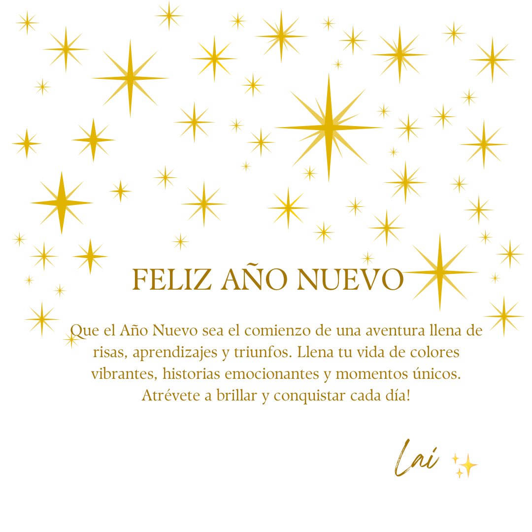 FELIZ AÑO NUEVO!!!! ✨✨✨🙌🏻🫶🏻