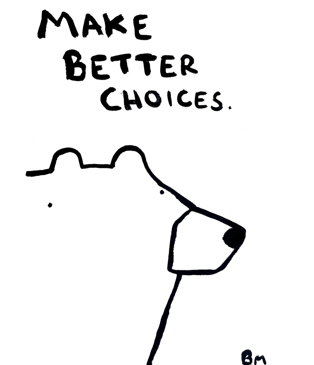BadlyDrawnBears's tweet image. Make better choices xox