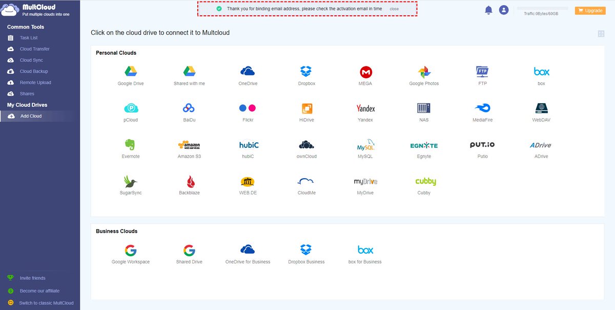 funnySAW's tweet image. 💡💡💡💡💡💡💡MultCloud - Transfer and manage your multiple cloud files with one app. Join ,#MultCloud today and get 2 GB cloud-to-cloud traffic bonus! multcloud.com//inviteFriends…