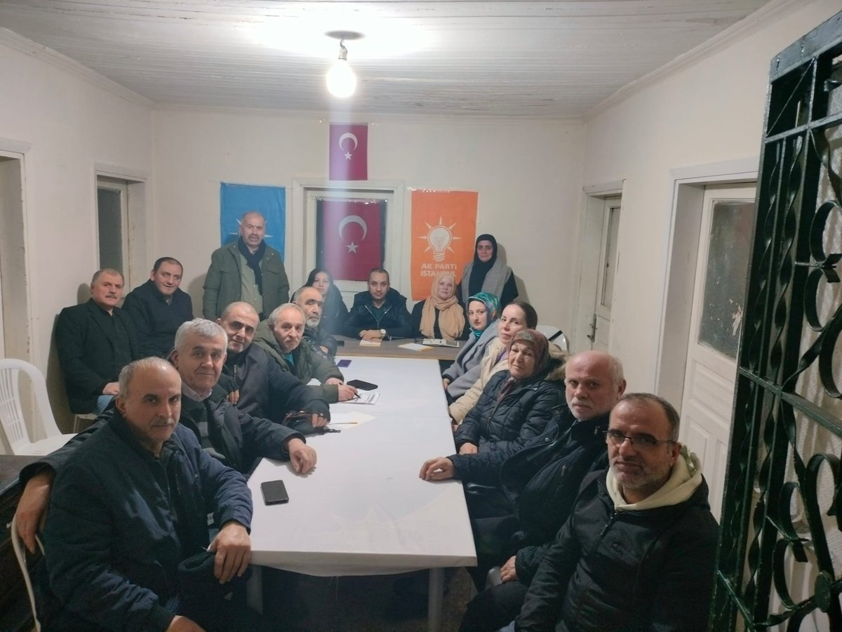 Mimarsinan mahallesi haftalık toplantımız