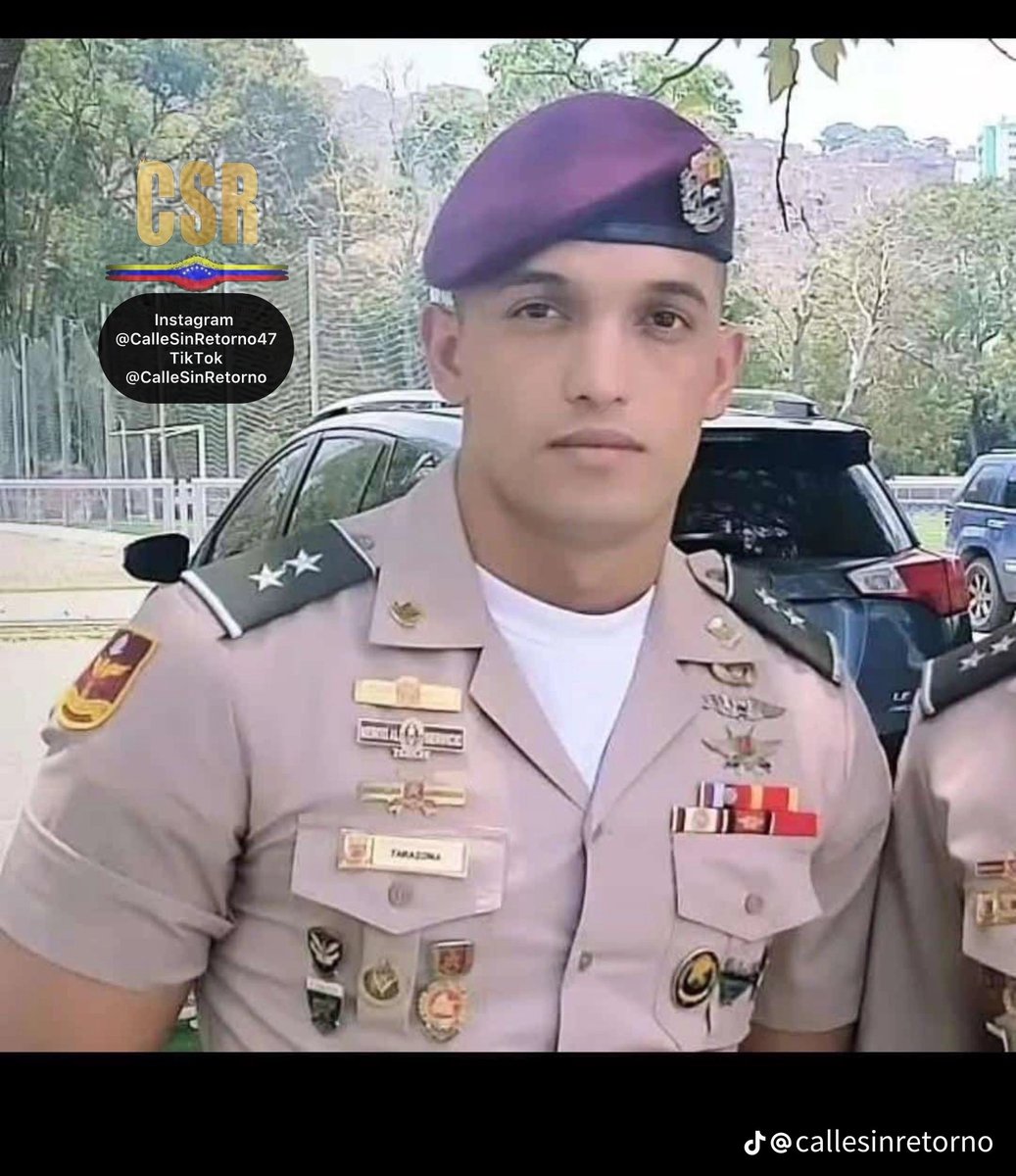freddyzur's tweet photo. El capitán de la Guardia Nacional y jefe de seguridad de Diosdado Cabello, Darwin José Tarazona Prada (C.I. 24.147.507), de 27 años de edad, fue asesinado a las 8:00 de la mañana. Recibió ocho disparos desde el interior de un vehículo. El régimen intentará presentarlo como un caso de delincuencia común, pero hoy hemos perdido a un
PATRIOTA.