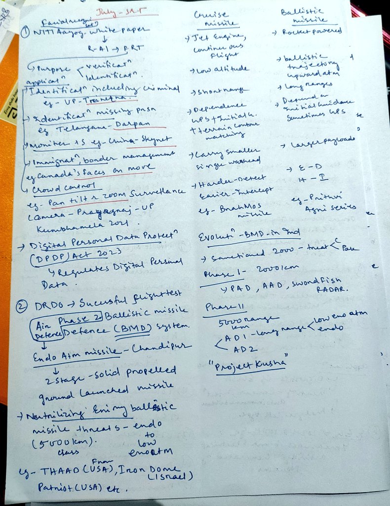 civilschaser's tweet photo. If you're done having fun get back to studies now, don't blindly follow notes ,revise it with the magazine
July 2024- Sci &amp; Tech
#UPSC #upsc2025 #upsc_notes 
Soon I'm going to start a polity revision session on the req of one of my followers I hope you guys give that love as well https://t.co/Am917Sjn0y
