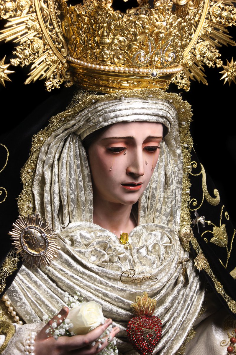 ❤️‍🔥Santa María, 𝗠𝗮𝗱𝗿𝗲 𝗱𝗲 𝗗𝗶𝗼𝘀.

#CofradiasMLG