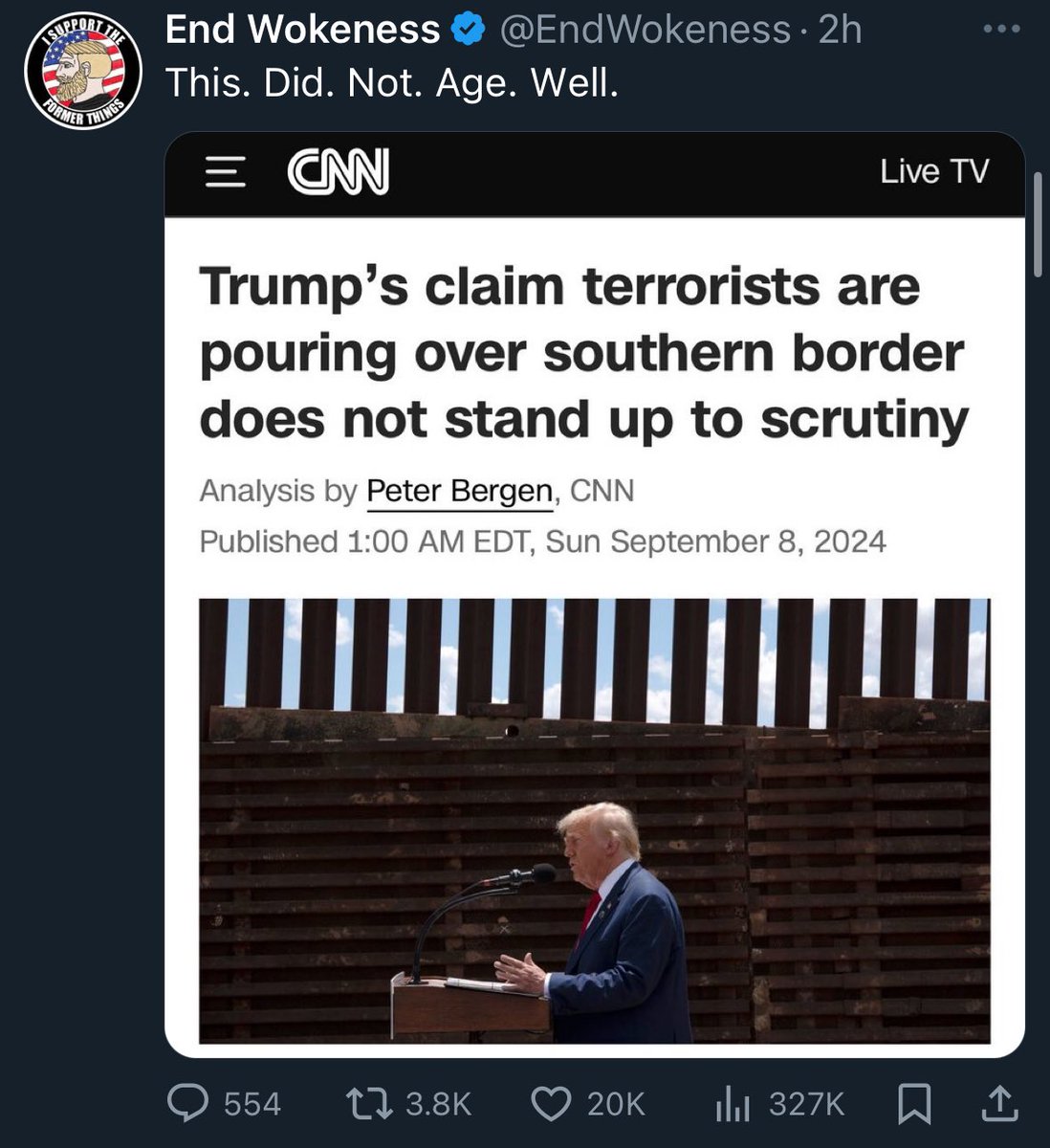 itsdeaann's tweet photo. The New Orleans terrorist is a confirmed US Citizen. This post is misinformation.

The Right DOESN’T CARE about the victims, they only care about politicizing
the event to “own the libs”. https://t.co/Z4OQtNiJAI