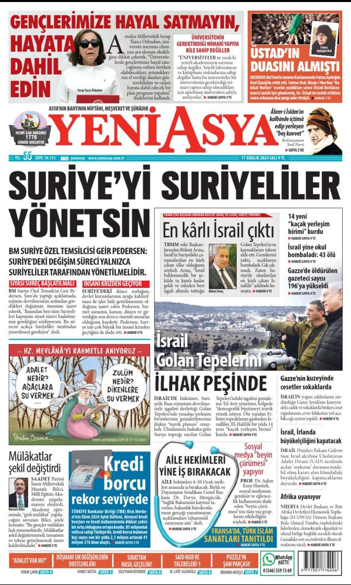 #ManşetlerleYeniAsya