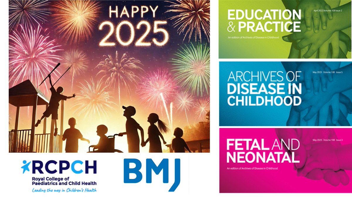Happy New Year from ADC. Supporting you by sharing latest in paediatrics and neonatal research, innovation and best practice