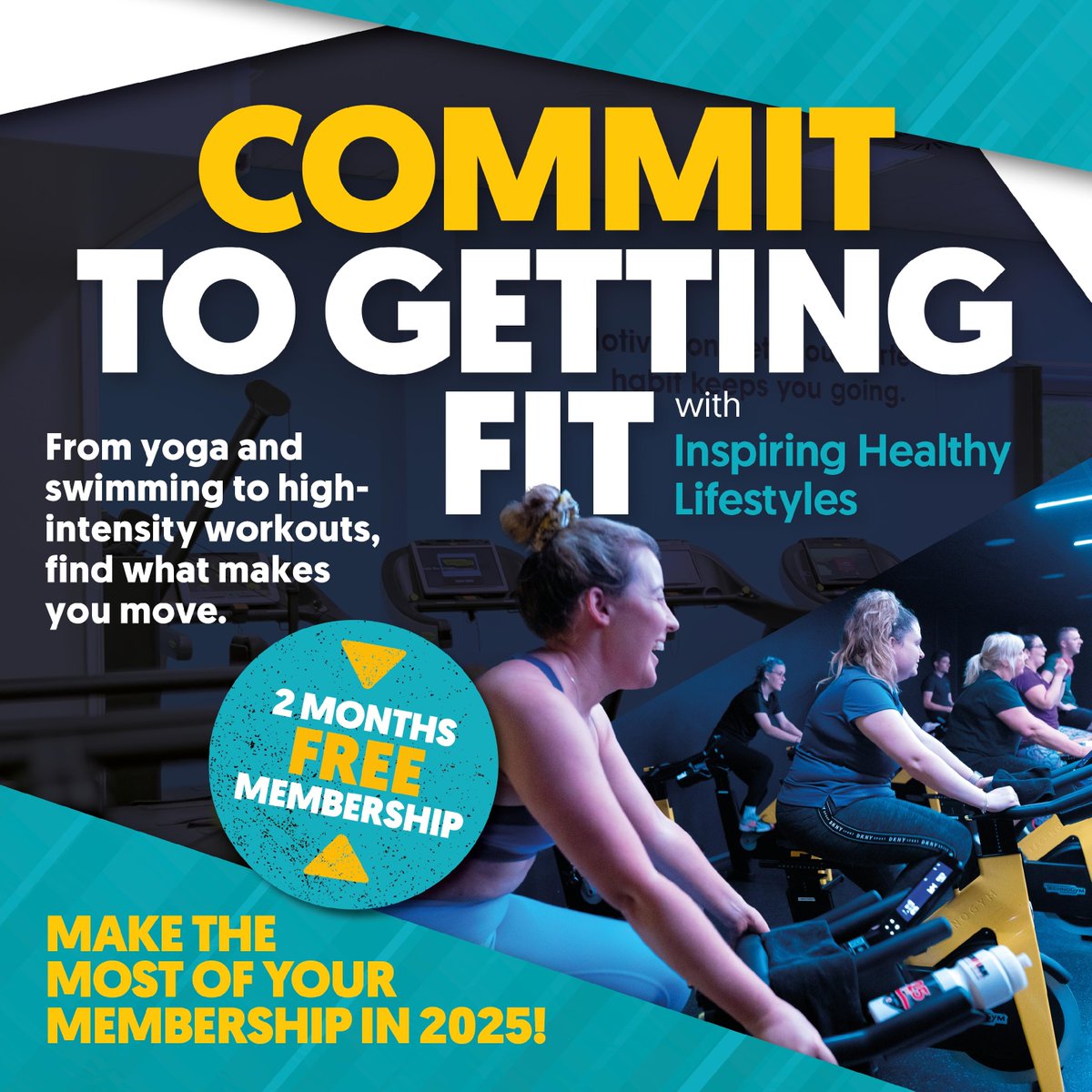 Commit to Getting Fit with #InspiringHealthyLifestyles 🎉

Sign-up today and feel rewarded come summer with July and August completely free of charge! 👏

From yoga to swim, find what makes YOU move: inspiringhealthylifestyles.org/memberships/

#CommitToGettingFit #2025