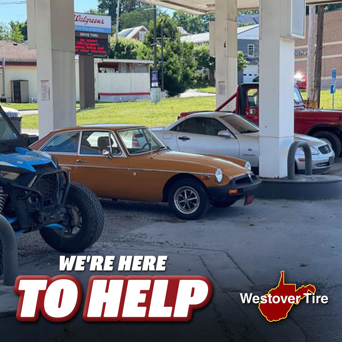 WestoverTire's tweet photo. From brake repair, front end work, to oil changes. We are here for all your automotive needs!  
#WestoverTire         https://t.co/qdxx5H47eo https://t.co/k3aPcu1uPP