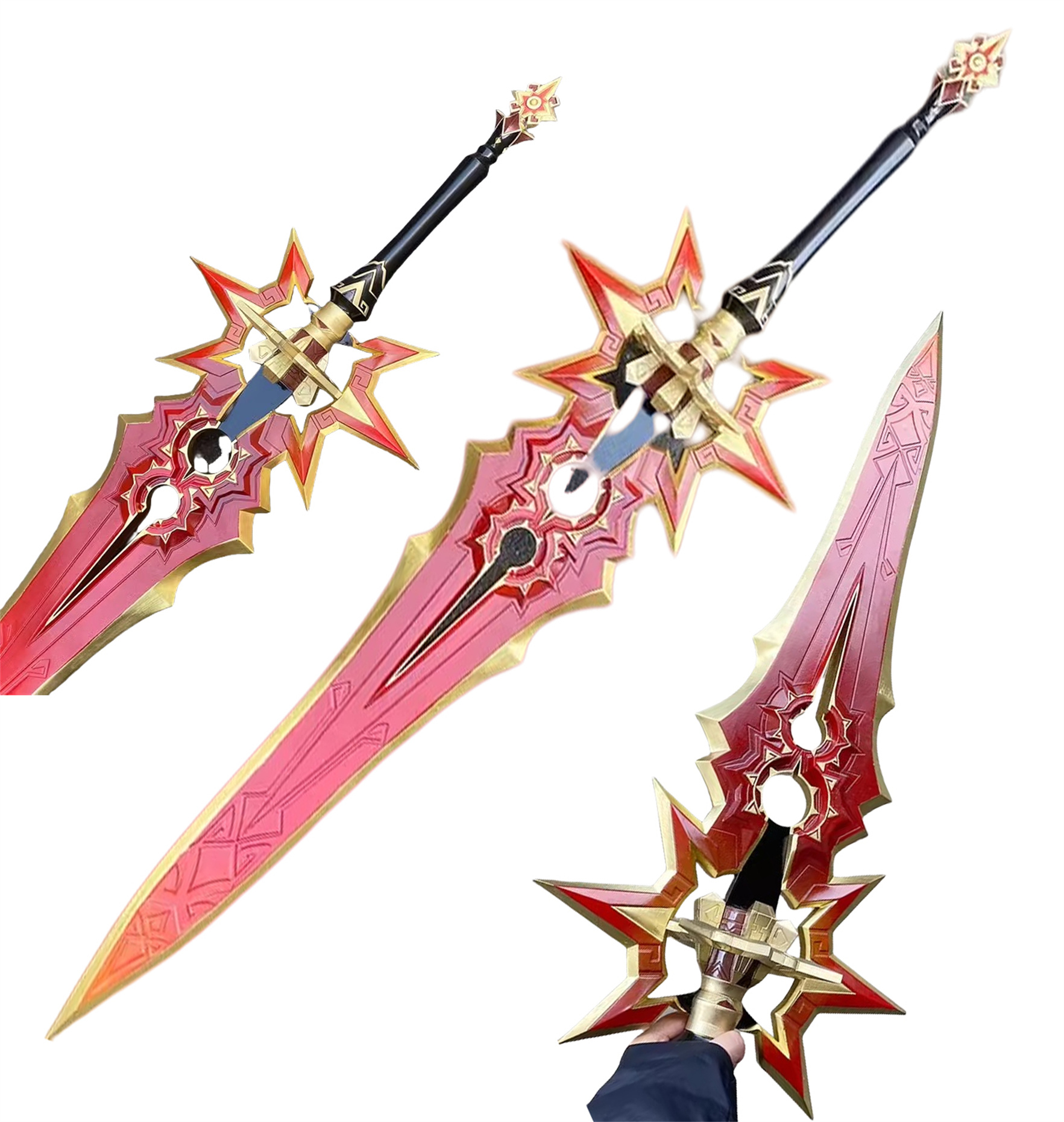 【即日発送可能】原神 マーヴィカ 炎神 コスプレ 武器 道具 両手剣 千烈の日輪 Amazon.co.jp: aaixgreen 両手剣 千烈の日輪 マーヴィカ 110cm