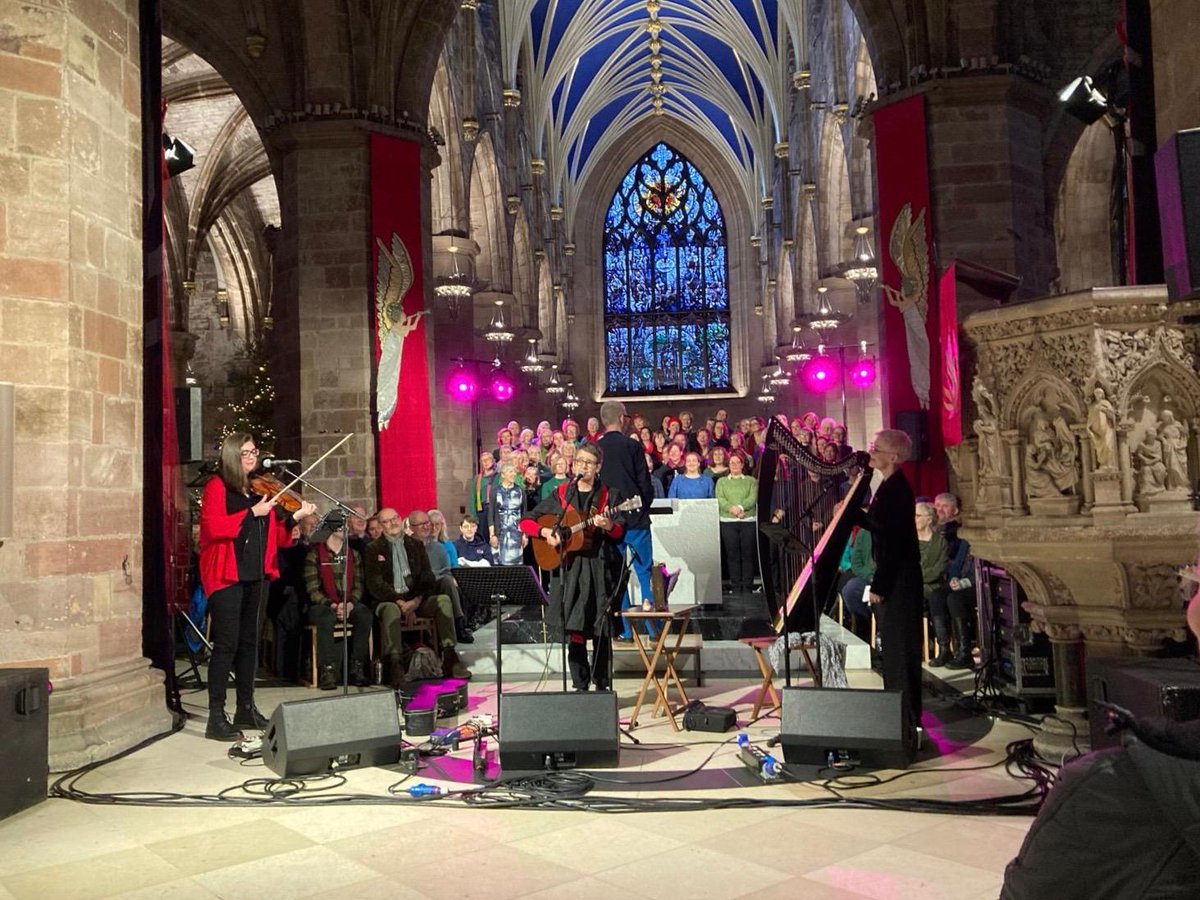 Dr Katey Warran (@katey_w) on Twitter photo Putting into practice research on the benefits of collective #singing! Feeling v. privileged to have started the year singing in the Come Away In Choir; event led by the incredible Karine Polwart <a href="/IAMKP/">Karine Polwart</a> at <a href="/StGilesHighKirk/">St Giles' Cathedral</a>. Thank you all involved for the opportunity <a href="/edhogmanay/">Edinburgh's Hogmanay</a> Putting into practice research on the benefits of collective #singing! Feeling v. privileged to have started the year singing in the Come Away In Choir; event led by the incredible Karine Polwart <a href="/IAMKP/">Karine Polwart</a> at <a href="/StGilesHighKirk/">St Giles' Cathedral</a>. Thank you all involved for the opportunity <a href="/edhogmanay/">Edinburgh's Hogmanay</a>