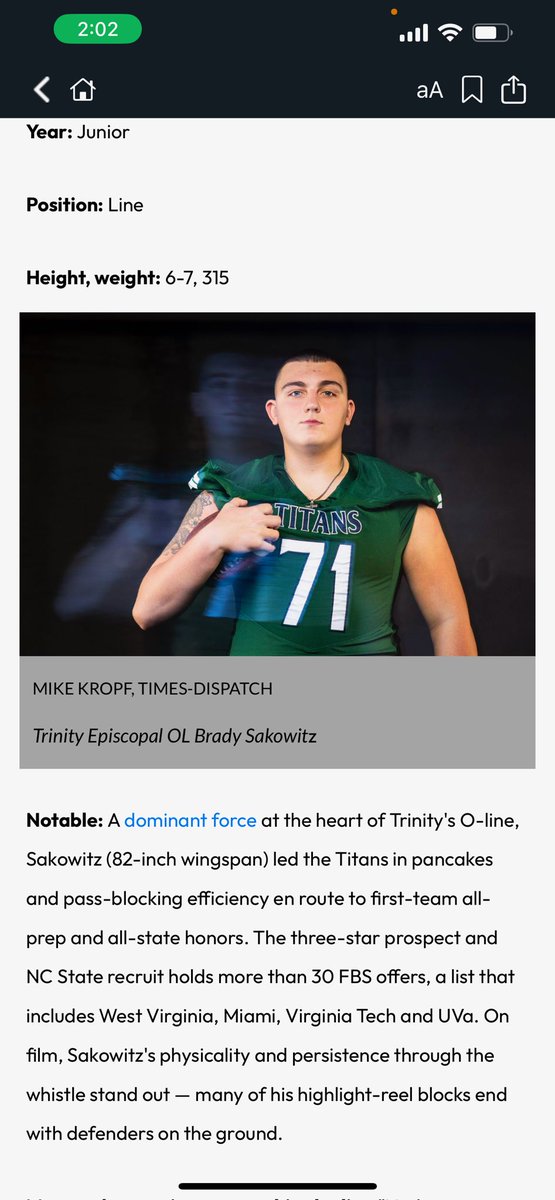 Blessed To Be Named First Team All-Metro!!