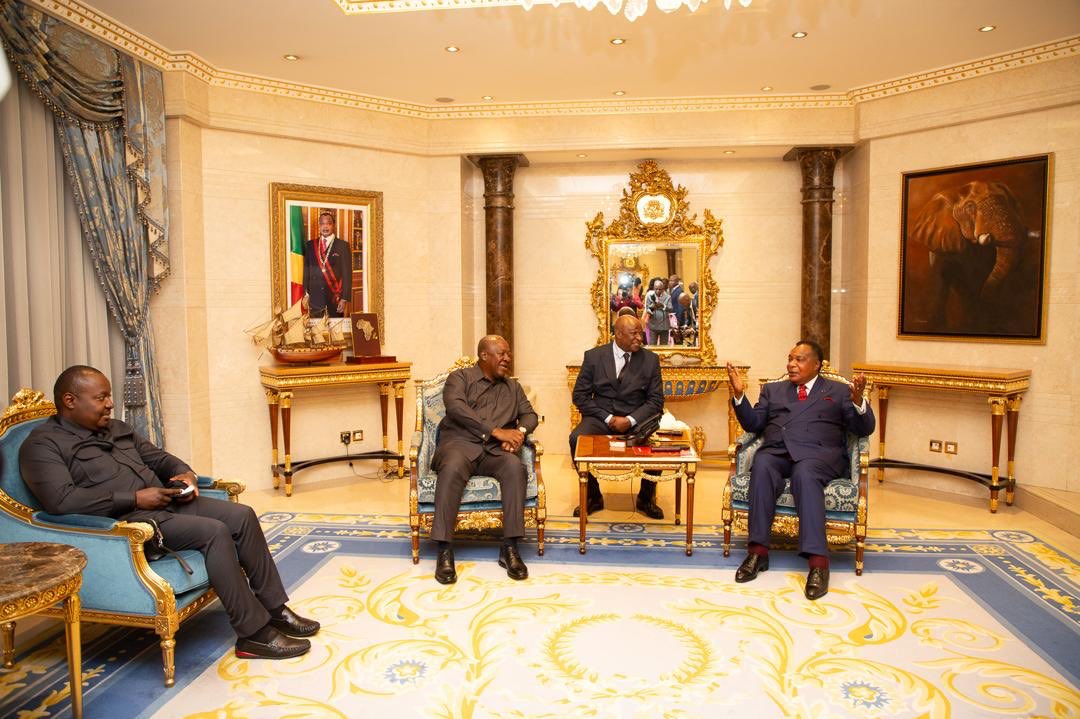 So happy to have accompanied my President ⁦<a href="/JDMahama/">John Dramani Mahama</a>⁩ to his counterparts, Presidents: H.E Denis Sassou Nguesso and H.E Felix Tshisekedi

Très heureux d'avoir accompagné mon Président auprès de ses homologues, Presidents: S.E Denis Sassou Nguesso et S.E Félix Tshisekedi