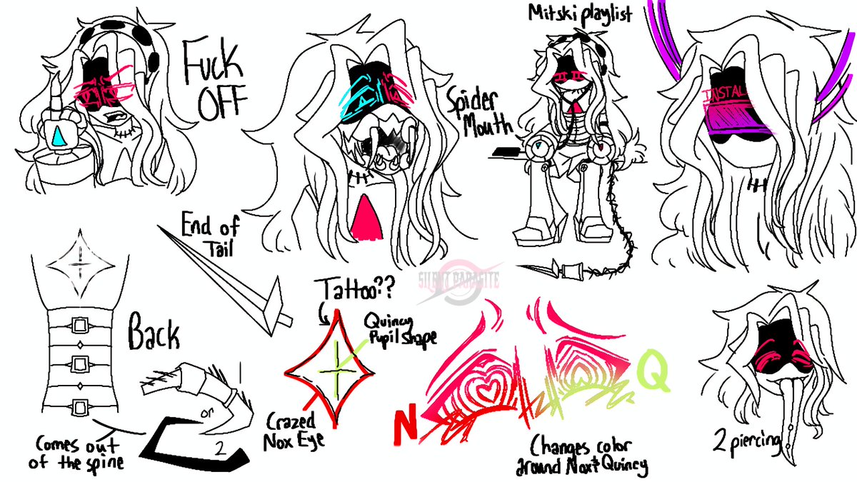 Mist3r_L0n3ly's tweet photo. "L" or Leto
Experimented/Hybrid Drone?
Ask any questions! (Most depend on CandyAsbestos bc they haven't fully finished/done Nox's species yet^^,)
Lore will come in soon!
#MDnox #MDQuincy #CandyAsbestos #MDoc https://t.co/SITaqGJrZU