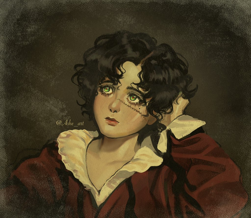 Ashesa_art's tweet photo. Theophan ( OC )  - The Red Boy https://t.co/4BPLkD32G4