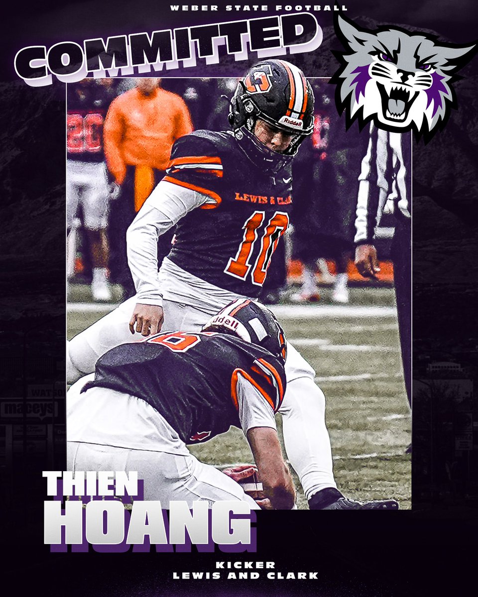 So excited to announce I am committed to Weber State University! Go Wildcats!