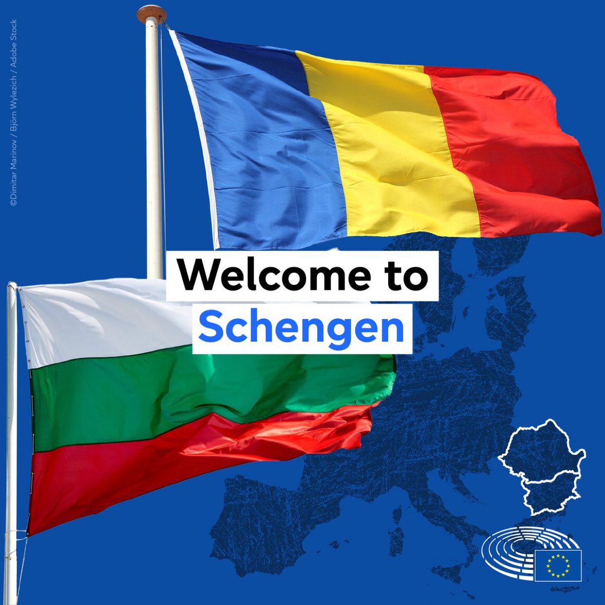 Adrik_Inc's tweet photo. بلغاريا 🇧🇬 ورومانيا 🇷🇴 تنضم إلى دول الشنغن❗️

📌اعتبارا من اليوم، لن يكون هناك المزيد من الفحوصات عند السفر عبر الحدود البرية بين بلغاريا أو رومانيا وأي بلد عضو في شنغن❗️

📌تم رفع عمليات التفتيش الحدودية للسفر الجوي والبحري في مارس 2024. https://t.co/U0YBz0Zckm