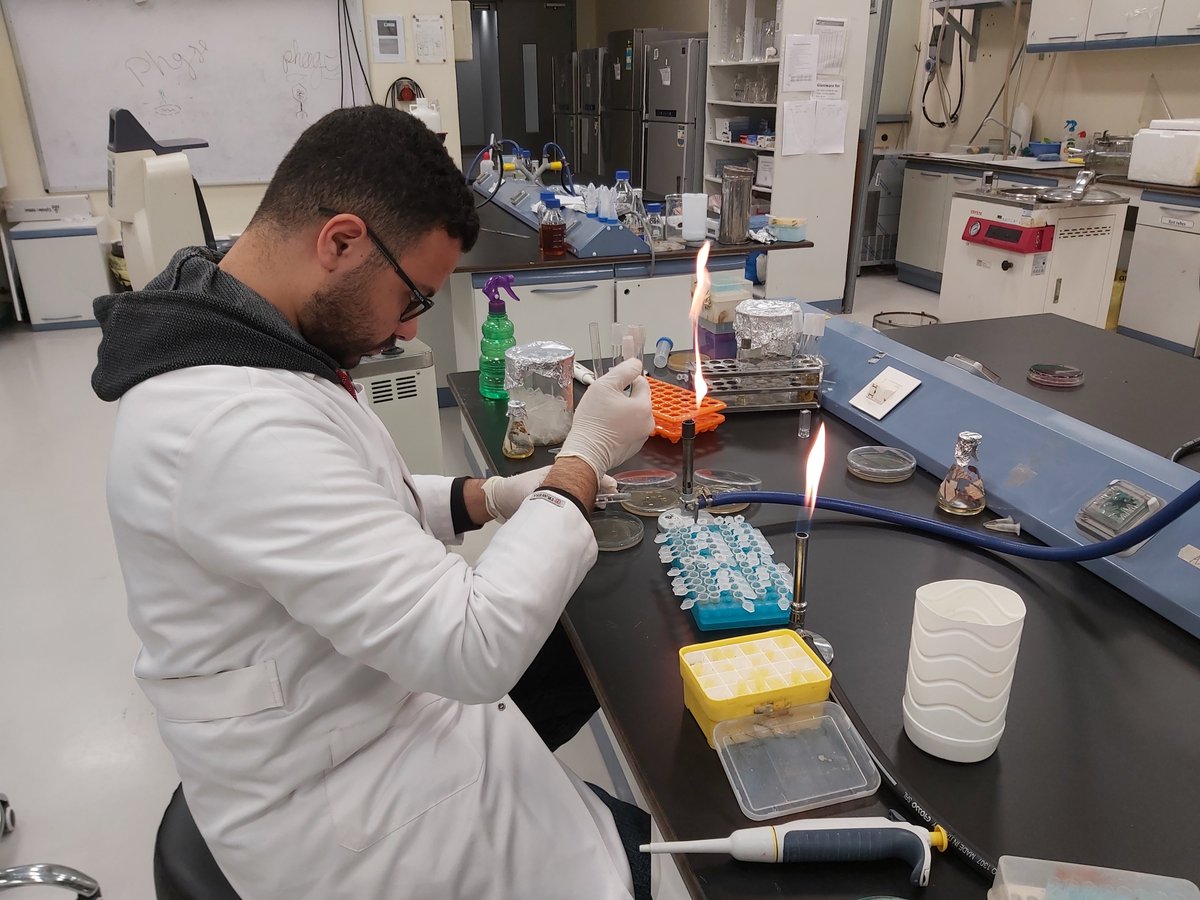 Birthday 27 years old "boy" in the lab while making his own birthday cake 🧫