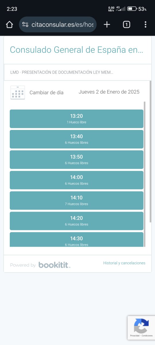 Más de 100 citas LMD se perderán para el próximo 2 y 3 de enero ya que  <a href="/ConsEspLaHabana/">ConsEspLaHabana</a>  no cumple con la cantidad requerida de credenciales para dicha ley. <a href="/MAECgob/">Ministerio de Asuntos Exteriores, UE y Cooperación</a> <a href="/PSOE/">PSOE</a> <a href="/Cesarmogoz/">César Mogo</a>