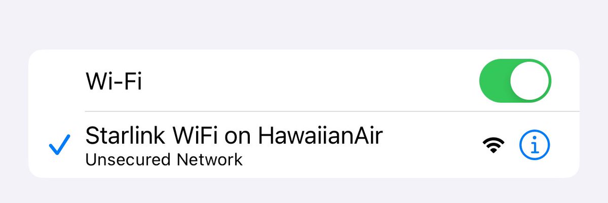 Jeeekeeer's tweet photo. Starlink is changing the way of people’s living every corner on earth. Superfast even on plane over the sea to Hawaii @elonmusk https://t.co/i0tSd3GxD4