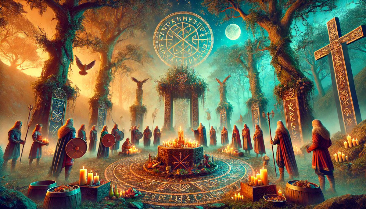germanordia's tweet photo. Hailo jah Godag alliz! This year I plan to share with society the ancient tongue of our ancestors, Proto-Germanic, and to share the ancient histories. #NorsePaganism #Asatru #HeathenLife #Heathe https://t.co/uHAjtrZsQX
