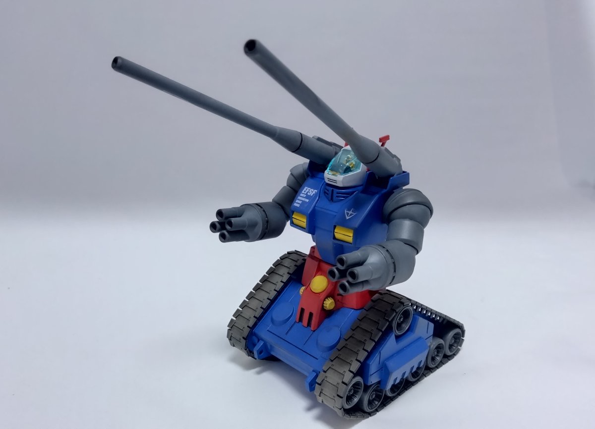 Shin_MCZ_Taco's tweet photo. 今年初プラモです。
1/144 HGUC RX-75ガンタンク
完成しました!
ガンプラを完成させたのは超久しぶり。
このキット自体10年ぐらい寝かせてたのでw
やっと日の目を見させて上げれて嬉しいです(*´∀`*)
#ガンタンク
#RX75
#ガンプラ
#HGUC https://t.co/6wgnlmEIzd