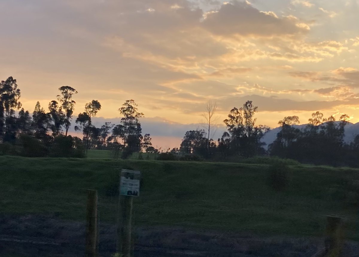 RalHernando's tweet photo. Nuevo año y Colombia en el atardecer https://t.co/5qB20yRGiU