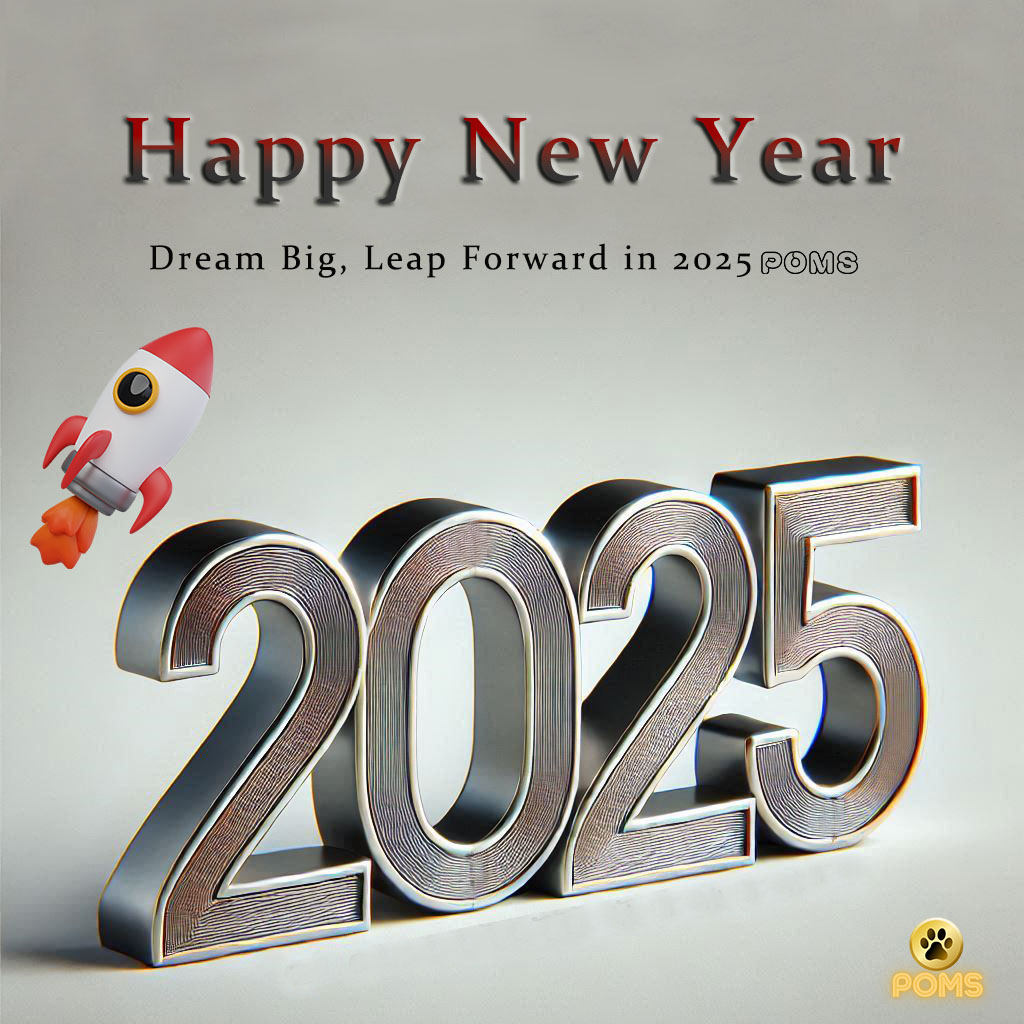 PPOMS_'s tweet photo. Dream Big, Leap Forward in 2025!
Happy New Year, POMS family!
May 2025 bring you and your poms companions endless joy, health, and love.
Here's to cherishing every wag and cuddle together!
$POMC
#poms #pomc #alopeciax #pomeranian #Pomerz #newyear