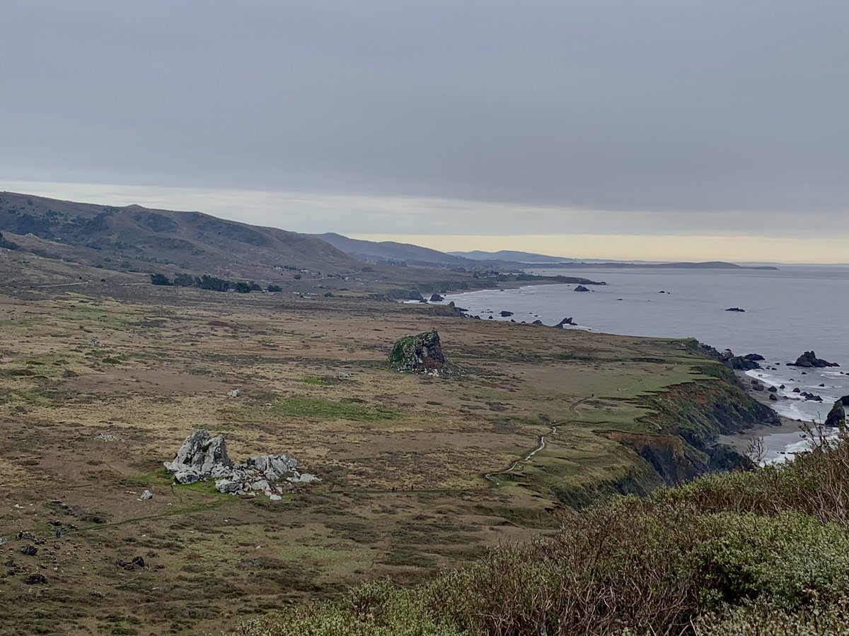 New Year’s Day walk at Shell Beach, moody weather but always beautiful…