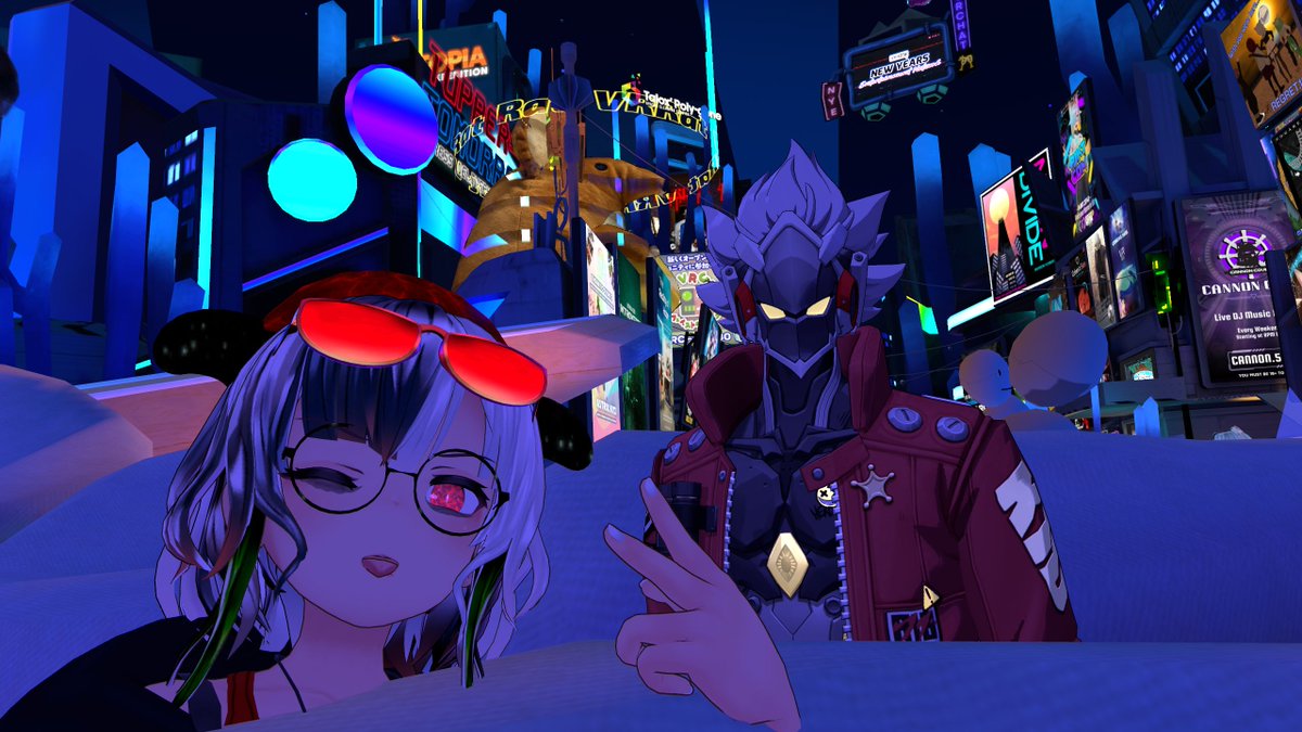 GlueIsRequired's tweet image. Happy New Year! 2025 is gonna be our year! 🎆
Did you see my video on the network? 😎
#VRChat #VRChatNYE