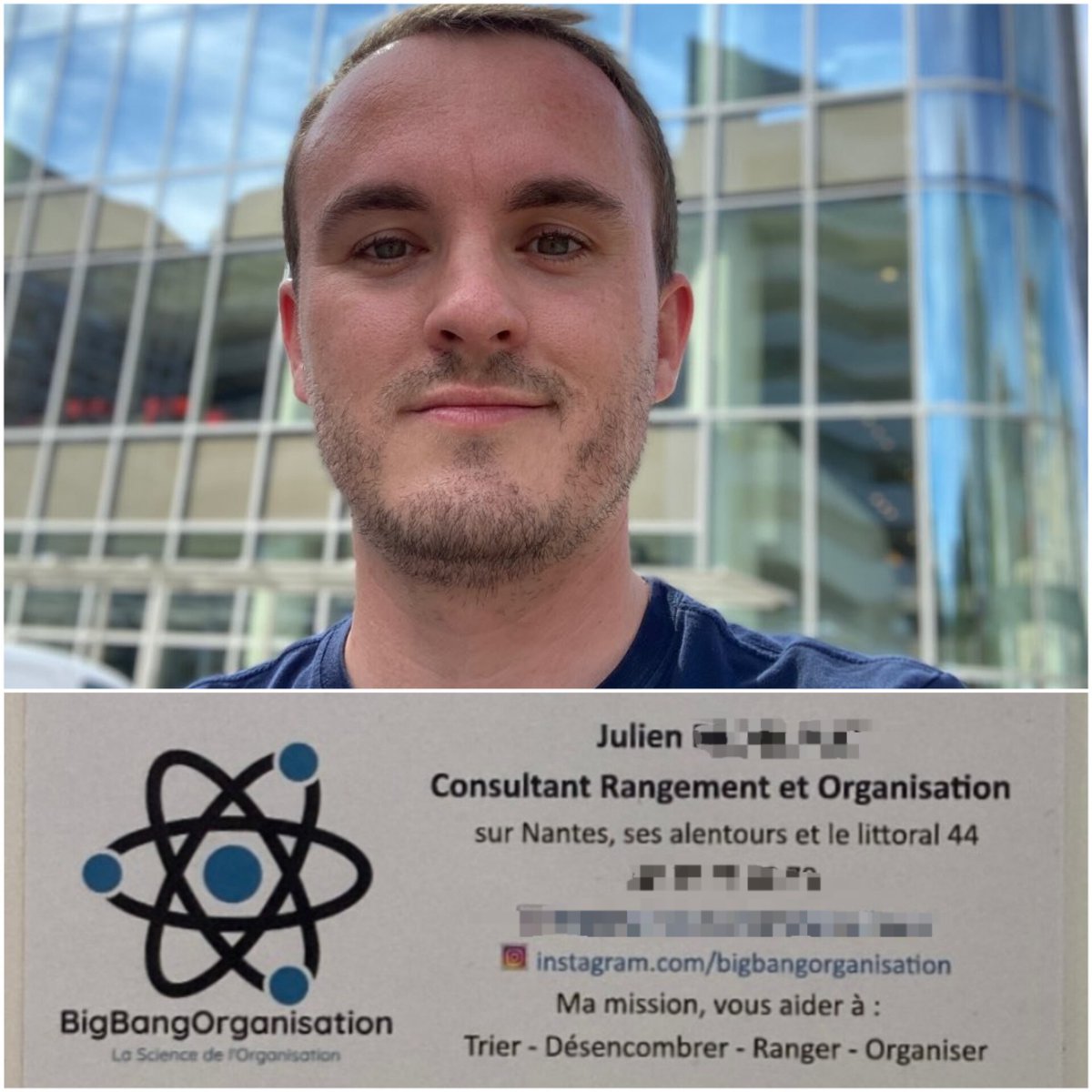 Tajmaat_Service's tweet image. 🇨🇵 FLASH - « Il faut nettoyer la France de ces sales merdes islamiques. »

Un chef d’entreprise à Nantes, Julien B., incitant au meurtre des Maghrébins et tenant des propos haineux depuis près de 10 ans sur les réseaux, a été identifié par nos équipes à la suite d’un signalement.