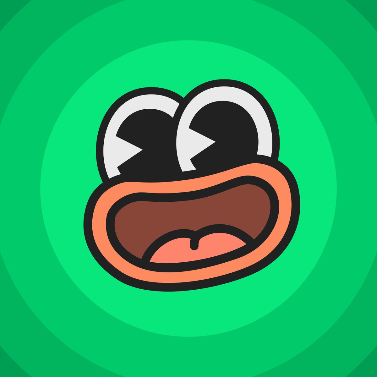 Abstract is green but guess what? 

So are frogs! 

New Year, New PFP 🐸