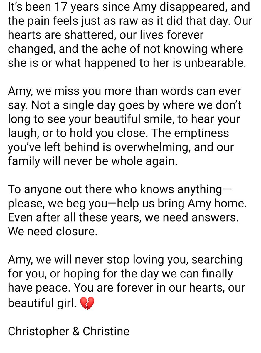 17 Years Without Amy