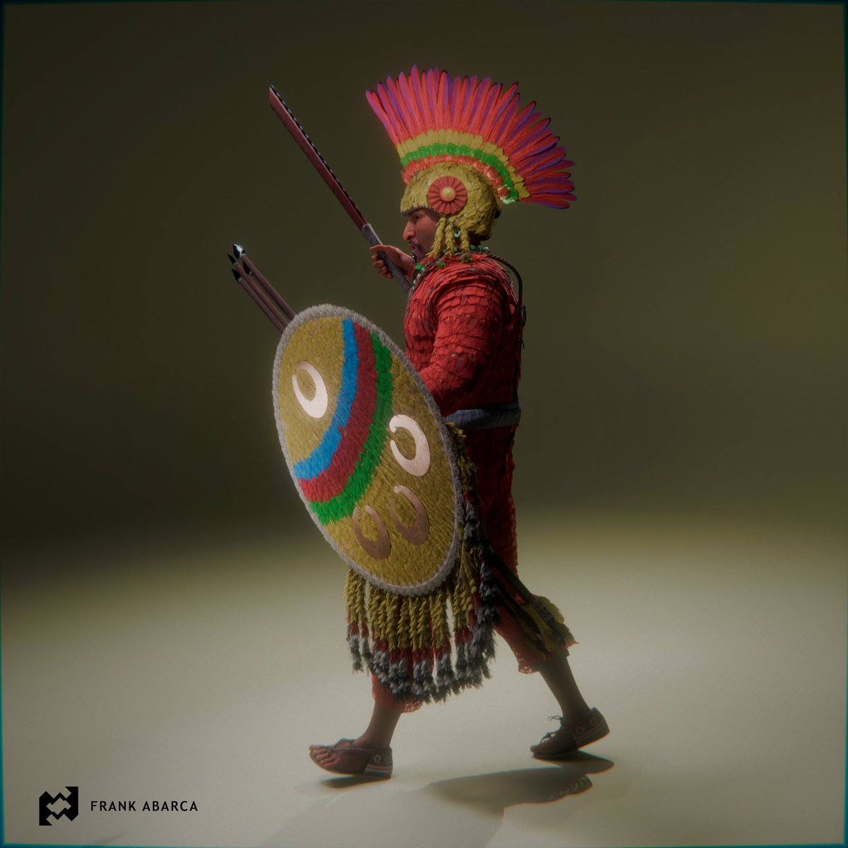 FrankAbarcArt's tweet photo. Tequihua Tepehuani Mexica 
Capitán conquistador Mexica

En colaboración con @RafaelmenaI 

Espero que les guste :) https://t.co/M7hQWefeU4