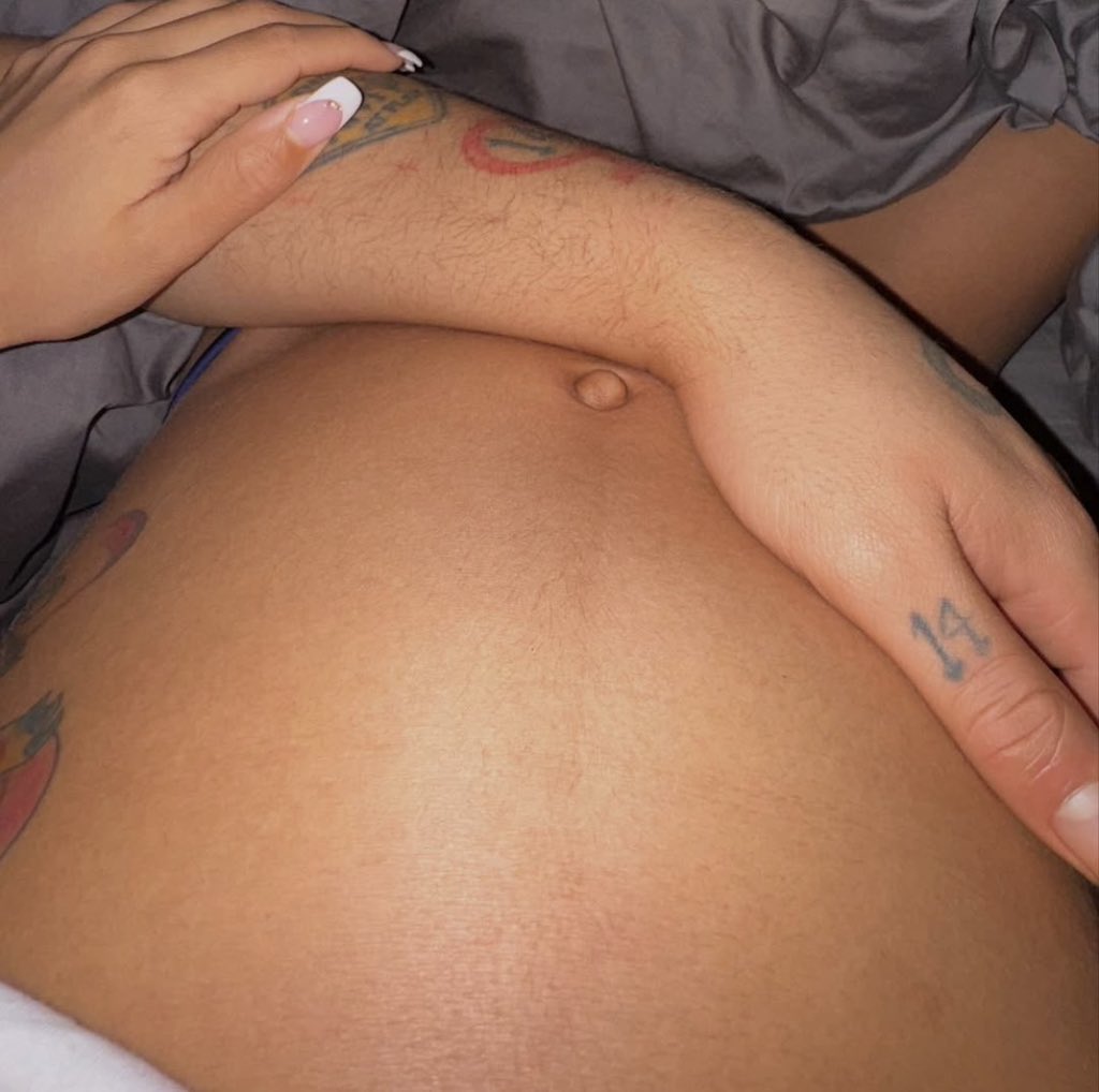 XXL's tweet photo. Trippie Redd and Coi Leray are expecting a child together.

Coi announced her pregnancy on New Year’s Day. https://t.co/8q7OqCAuOU